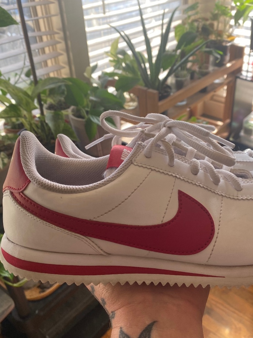 Nike Cortez White and Res